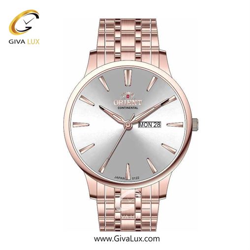 ساعت مچی اورجینال مردانه اورینت (کانتیننتال) | Orient (Continental) رزگلد | رزگلد| نقره ای| کد رفرنس 122