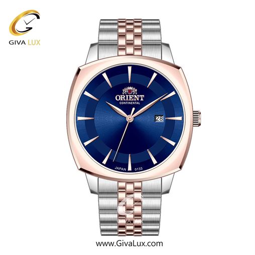 ساعت مچی اورجینال مردانه اورینت (کانتیننتال) | Orient (Continental) رزگلد | رزگلد-نقره ای| سرمه ای| کد رفرنس 133
