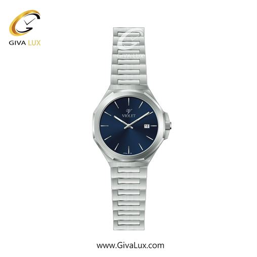 ساعت مچی اورجینال زنانه ویولت VIOLET نقره ای | نقره ای| آبی| کد رفرنس 0623