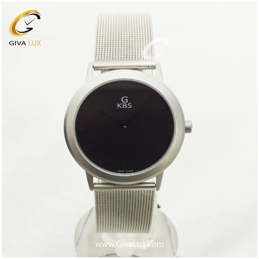 ساعت فول استیل KBS بند حصیری موتور سوئیس