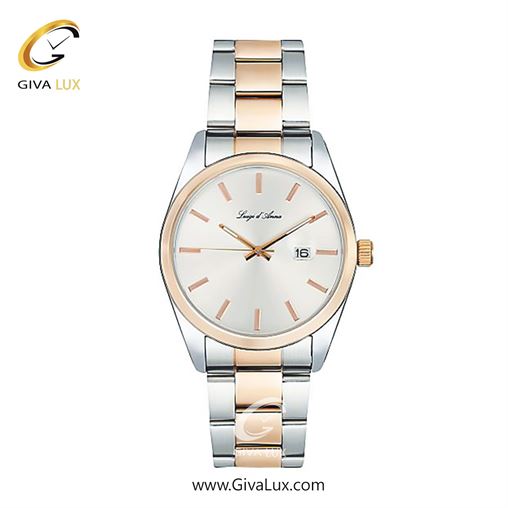 ساعت مچی اورجینال مردانه LdA رزگلد | رزگلد-نقره ای| نقره ای| کد رفرنس 2438