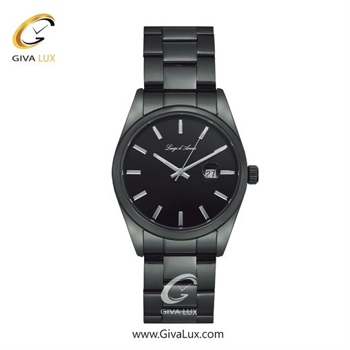 ساعت مچی اورجینال مردانه LdA مشکی | مشکی| مشکی| کد رفرنس 2438