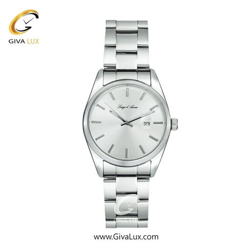 ساعت مچی اورجینال مردانه LdA نقره ای | نقره ای| نقره ای| کد رفرنس 2438