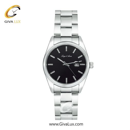 ساعت مچی اورجینال زنانه LdA نقره ای | نقره ای| مشکی| کد رفرنس 2439