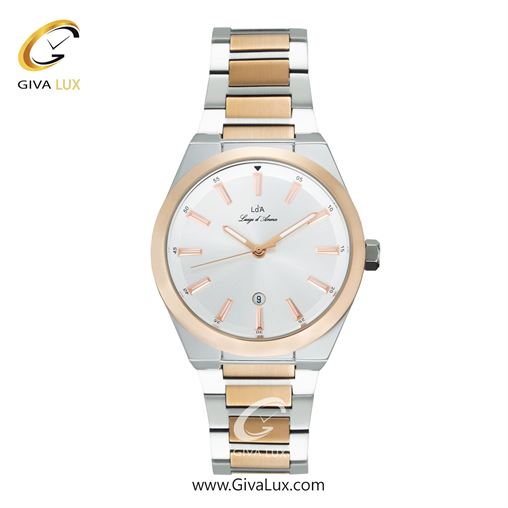 ساعت مچی اورجینال مردانه LdA رزگلد | نقره ای-رزگلد| نقره ای| کد رفرنس 2459