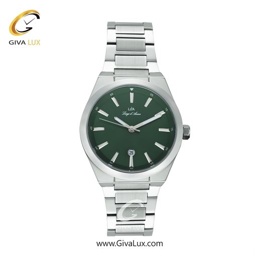 ساعت مچی اورجینال زنانه LdA نقره ای | نقره ای| سبز| کد رفرنس 2460