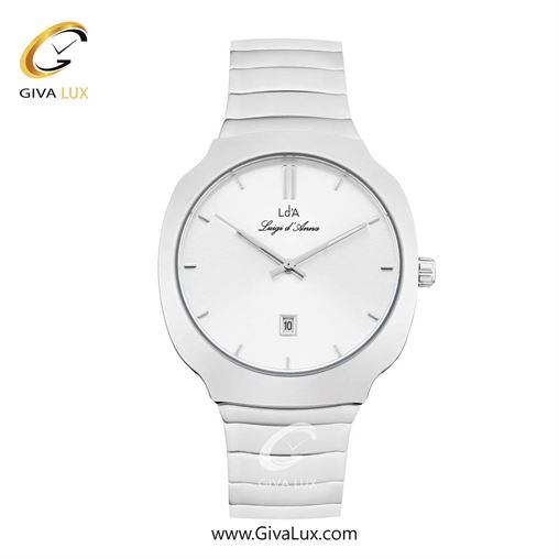 ساعت مچی اورجینال مردانه LdA | لوئیجی د آنا | Luigi d'Ana نقره ای | نقره ای| نقره ای| کد رفرنس 2480