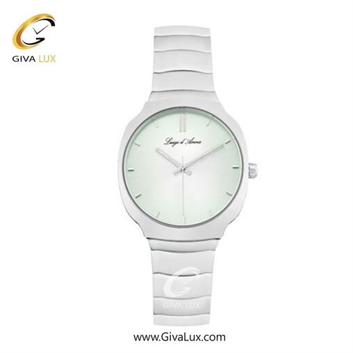 ساعت مچی اورجینال زنانه LdA | لوئیجی د آنا | Luigi d'Ana نقره ای | نقره ای| سبز-نقره ای| کد رفرنس 2481