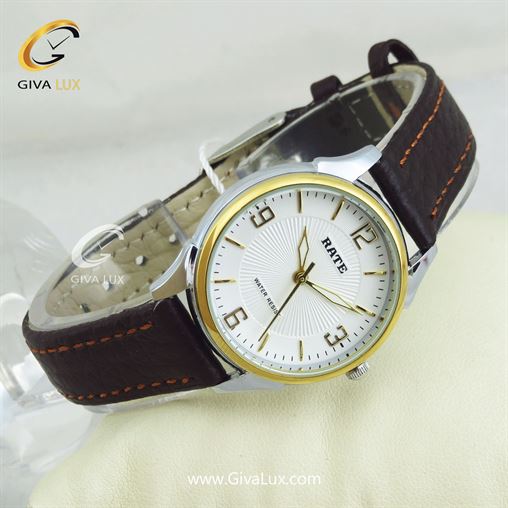 ساعت مچی اورجینال زنانه رِیت RATE طلایی | قهوه ای| سفید| کد رفرنس T7198L