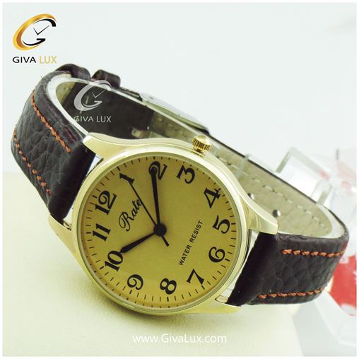 ساعت مچی اورجینال زنانه رِیت RATE طلایی | قهوه ای| طلایی| کد رفرنس T7198L