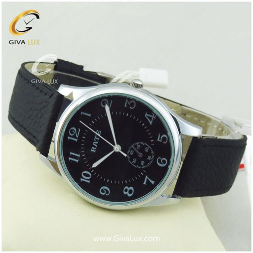 ساعت مچی اورجینال مردانه رِیت RATE نقره ای | مشکی| مشکی| کد رفرنس 8243G 