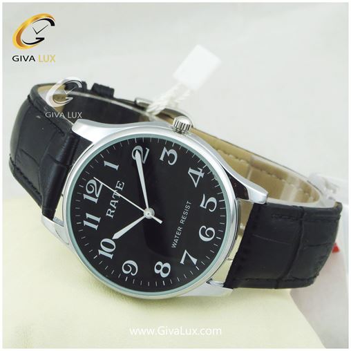 ساعت مچی اورجینال مردانه رِیت RATE نقره ای | مشکی| مشکی| کد رفرنس T7198G