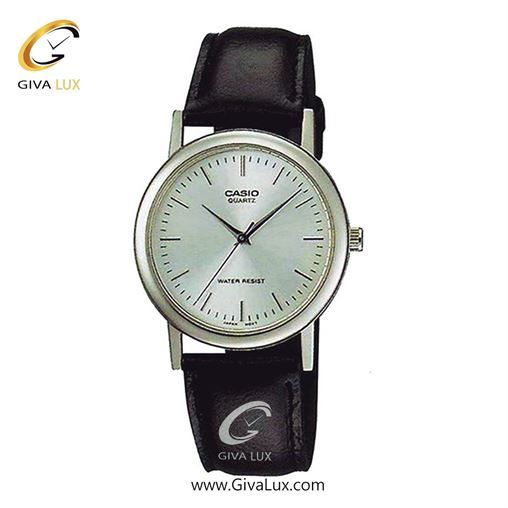 ساعت مچی اورجینال مردانه کاسیو Casio نقره ای | مشکی| نقره ای| کد رفرنس MTP-1095E-7ADF