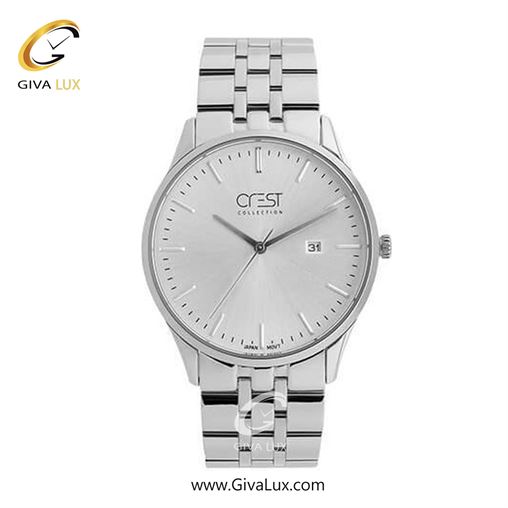 ساعت مچی اورجینال زنانه کرست | Crest  نقره ای | نقره ای| نقره ای| کد رفرنس Crest 6703-4
