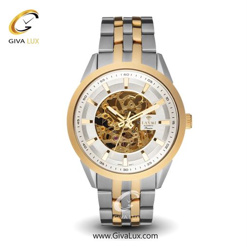 ساعت مچی اورجینال زنانه لاکسمی | LAXMI  طلایی | نقره ای-طلایی| نقره ای| کد رفرنس 8514-1