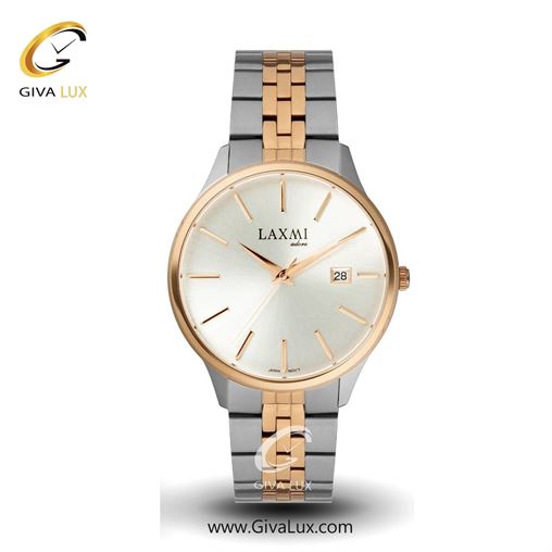 ساعت مچی اورجینال زنانه لاکسمی | LAXMI  رزگلد | رزگلد-نقره ای| نقره ای| کد رفرنس 8523-2