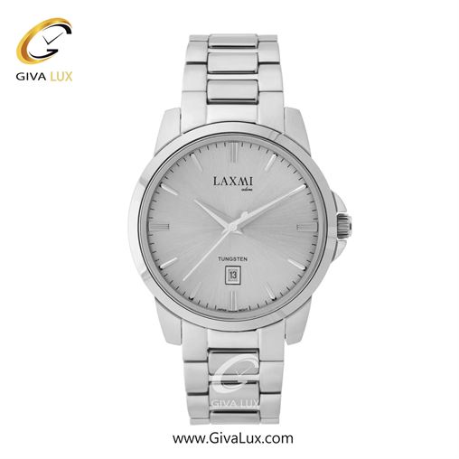 ساعت مچی اورجینال مردانه لاکسمی | LAXMI  نقره ای | نقره ای| نقره ای| کد رفرنس 8553-2