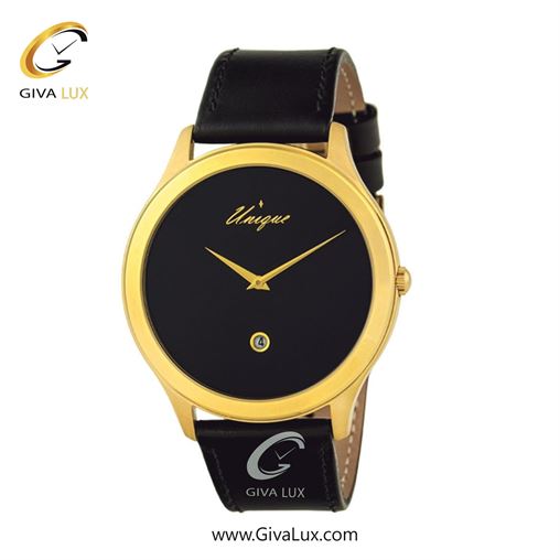 ساعت مچی اورجینال مردانه یونیک طلایی | مشکی| مشکی| کد رفرنس S510