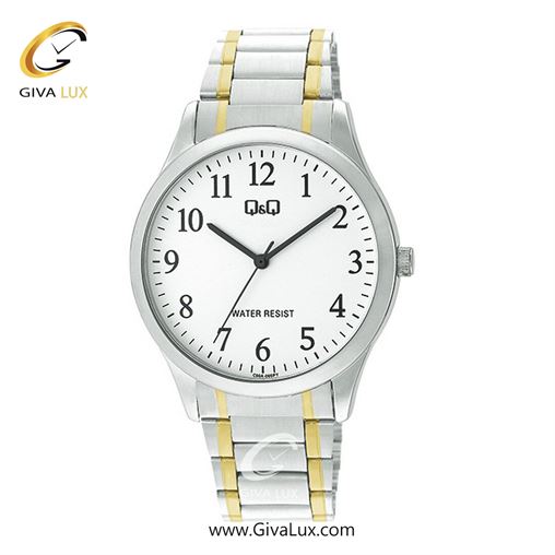 ساعت مچی اورجینال مردانه کیو اند کیو Q&Q نقره ای | نقره ای-طلایی| سفید| کد رفرنس C00A-005PY