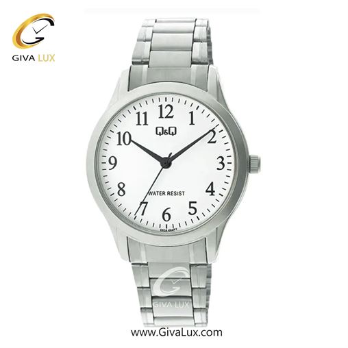 ساعت مچی اورجینال مردانه کیو اند کیو Q&Q نقره ای | نقره ای| سفید| کد رفرنس C02A-004PY