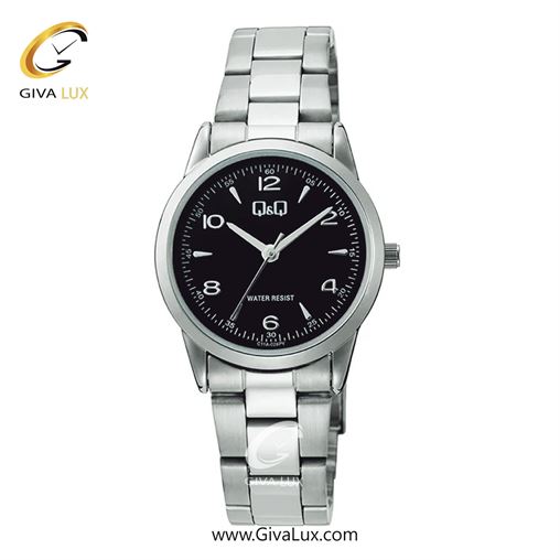 ساعت مچی اورجینال زنانه کیو اند کیو Q&Q نقره ای | نقره ای| مشکی| کد رفرنس C11A-026PY