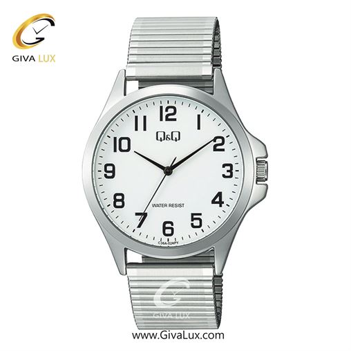 ساعت مچی اورجینال مردانه کیو اند کیو Q&Q نقره ای | نقره ای| سفید| کد رفرنس C36A-024PY