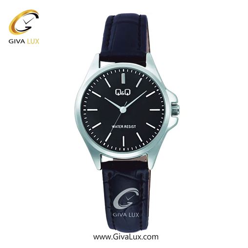 ساعت مچی اورجینال زنانه کیو اند کیو Q&Q نقره ای | مشکی| مشکی| کد رفرنس C37A-015PY