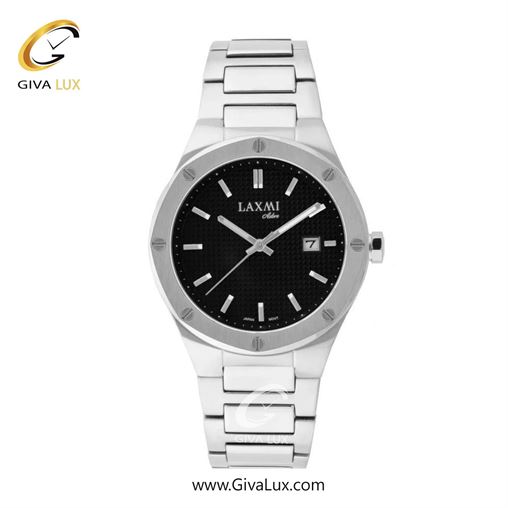 ساعت مچی اورجینال مردانه لاکسمی نقره ای | نقره ای| مشکی| کد رفرنس 8148-2G