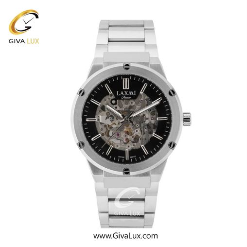 ساعت مچی اورجینال مردانه لاکسمی نقره ای | نقره ای| مشکی| کد رفرنس 8151-1G