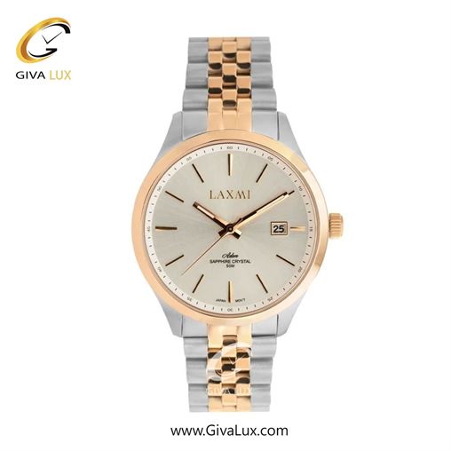 ساعت مچی اورجینال مردانه لاکسمی رزگلد | نقره ای-رزگلد| نقره ای| کد رفرنس 8561-1G