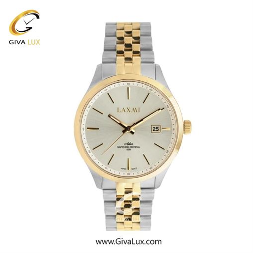 ساعت مچی اورجینال مردانه لاکسمی طلایی | نقره ای-طلایی| نقره ای| کد رفرنس 8561-2G