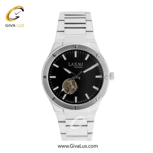 ساعت مچی اورجینال مردانه لاکسمی نقره ای | نقره ای| مشکی| کد رفرنس 8569-2G