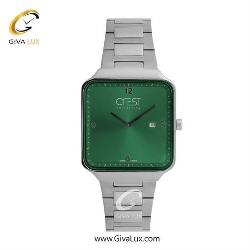 ساعت مچی اورجینال مردانه کرست تیتانیوم | تیتانیوم| سبز| کد رفرنس Crest 9053-8