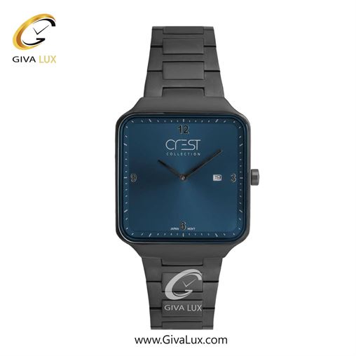 ساعت مچی اورجینال مردانه کرست تیتانیوم | تیتانیوم(زغالی)| سرمه ای| کد رفرنس Crest 9053-9