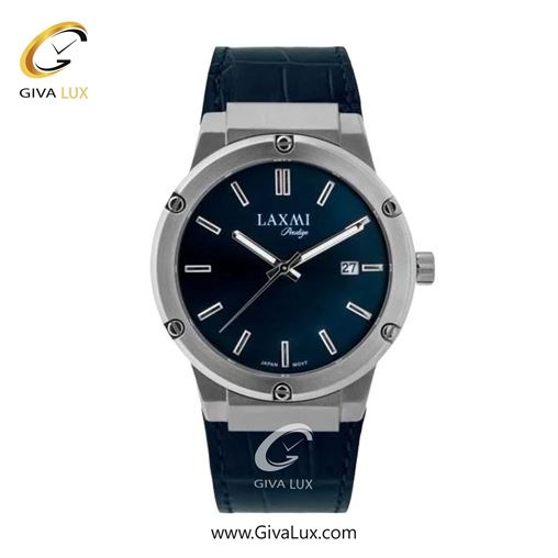 ساعت مچی اورجینال زنانه لاکسمی نقره ای | سرمه ای| سرمه ای| کد رفرنس 8126-1L