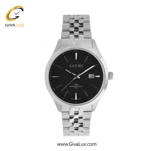 ساعت مچی اورجینال زنانه لاکسمی نقره ای | نقره ای| مشکی| کد رفرنس 8561-5L