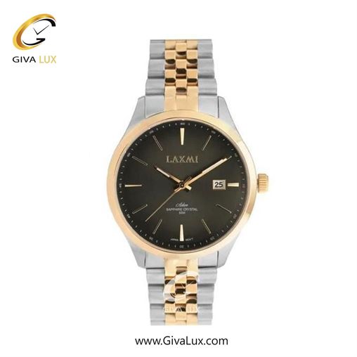ساعت مچی اورجینال زنانه لاکسمی طلایی | نقره ای-طلایی| دودی|تیتانیوم| کد رفرنس 8561-7L