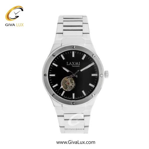 ساعت مچی اورجینال زنانه لاکسمی نقره ای | نقره ای| مشکی| کد رفرنس 8569-2L