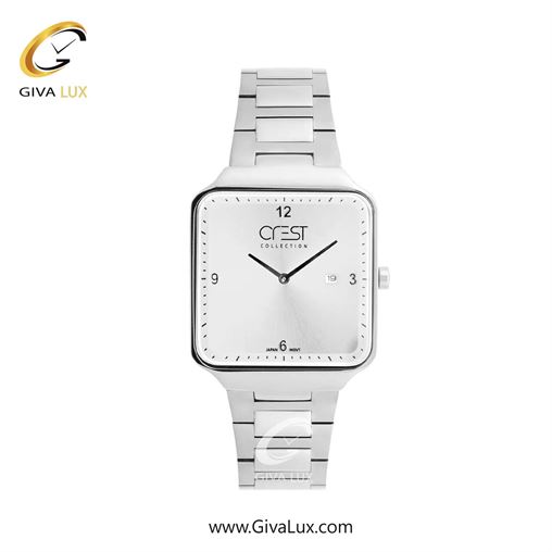 ساعت مچی اورجینال زنانه کرست نقره ای | نقره ای| نقره ای| کد رفرنس Crest 9053-1
