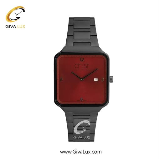 ساعت مچی اورجینال زنانه کرست تیتانیوم | تیتانیوم| زرشکی| کد رفرنس Crest 9053-7