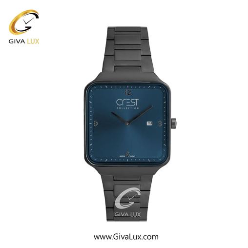 ساعت مچی اورجینال زنانه کرست تیتانیوم | تیتانیوم(زغالی)| سرمه ای| کد رفرنس Crest 9053-9