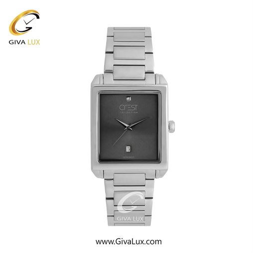 ساعت مچی اورجینال زنانه کرست نقره ای | نقره ای| دودی|تیتانیوم| کد رفرنس Crest 9054-3