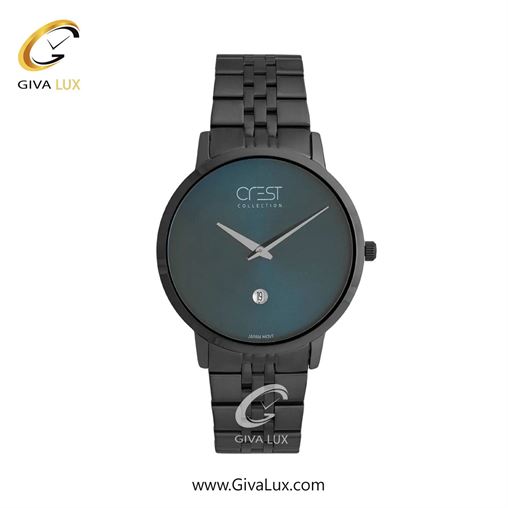 ساعت مچی اورجینال زنانه کرست تیتانیوم | تیتانیوم(زغالی)| سرمه ای| کد رفرنس Crest 9077-6