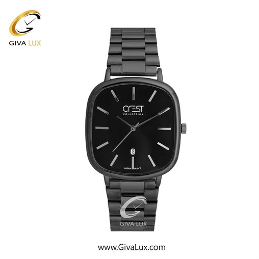 ساعت مچی اورجینال زنانه کرست مشکی | مشکی| مشکی| کد رفرنس Crest 9079-9