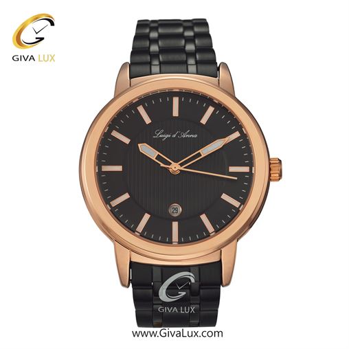ساعت مچی اورجینال LdA مردانه رزگلد | مشکی | مشکی | کد رفرنس 2306