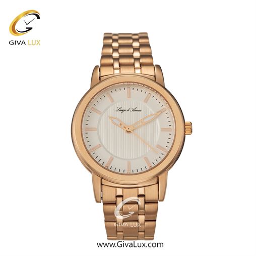 ساعت مچی اورجینال LdA زنانه رزگلد | رزگلد | سفید | کد رفرنس 2307