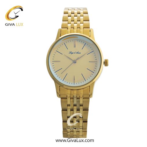 ساعت مچی اورجینال LdA زنانه طلایی | طلایی | طلایی | کد رفرنس 2336
