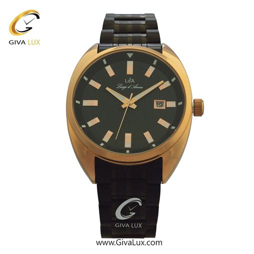 ساعت مچی اورجینال LdA مردانه رزگلد | مشکی | مشکی | کد رفرنس 2401