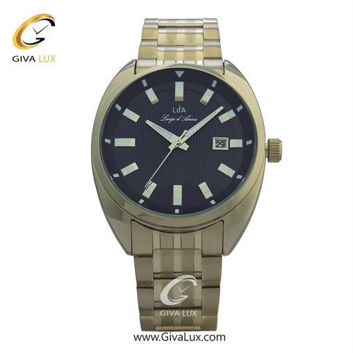 ساعت مچی اورجینال LdA مردانه نقره ای | نقره ای | سرمه ای | کد رفرنس 2401