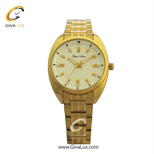 ساعت مچی اورجینال LdA زنانه طلایی | طلایی | سفید صدفی | کد رفرنس 2402